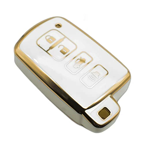Best reviews of ???? Key Fob Cover Compatible With Toyota Avalon Camry Corolla RAV4 Sequoia Highlander Smart 4 Buttons TPU Remote Keyless Key Fob Case Protection Shell Accessories, White ???? 3 Best reviews of ???? Key Fob Cover Compatible With Toyota Avalon Camry Corolla RAV4 Sequoia Highlander Smart 4 Buttons TPU Remote Keyless Key Fob Case Protection Shell Accessories, White ????