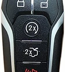 Coupon ???? Replacement Keyless Entry Remote Smart Key Fob Shell Case Fit For Ford F150 Fusion Explorer Mustang Lincoln MKZ MKC 5 Buttons Button Pad Cover (Black, 5 Buttons) ❤️ -Car Seat Covers shop 41Ykdf8eSWS. AC