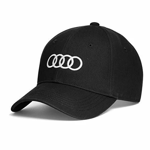 New ???? Audi Collection 3131701000 Rings Cap, Black ❤️ 3 New ???? Audi Collection 3131701000 Rings Cap, Black ❤️