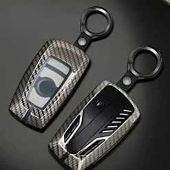 Cheap ???? Alloy Car Key Case Rings Cover Holder For BMW 1 3 5 7 Series 530 F48 X1 X2 X3 X4 X5 X6 Classic Engine Head Concept (A Style Glod) ???? -Car Seat Covers shop 41ZWaVlCEoL. AC