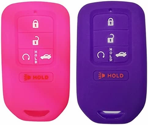 Discount ???? 2Pcs Coolbestda Silicone Full Protective Key Fob Remote Cover Case Skin Jacket For 2017 2018 2019 2020 2021 Honda Civic Accord Pilot CR-V 5 Buttons Smart Key A2C81642600 Black Grey ???? 15 Discount ???? 2Pcs Coolbestda Silicone Full Protective Key Fob Remote Cover Case Skin Jacket For 2017 2018 2019 2020 2021 Honda Civic Accord Pilot CR-V 5 Buttons Smart Key A2C81642600 Black Grey ???? - Image 13