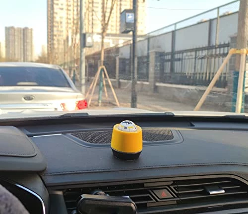 Brand new ???? Compass For Car Dashboard Portable Compass Ball, Dashboard Stand Compass With Adhesive Tape For Cars Travelling Hiking Camping Outdoor,Yellow ❤️ 5 Brand new ???? Compass For Car Dashboard Portable Compass Ball, Dashboard Stand Compass With Adhesive Tape For Cars Travelling Hiking Camping Outdoor,Yellow ❤️ - Image 3