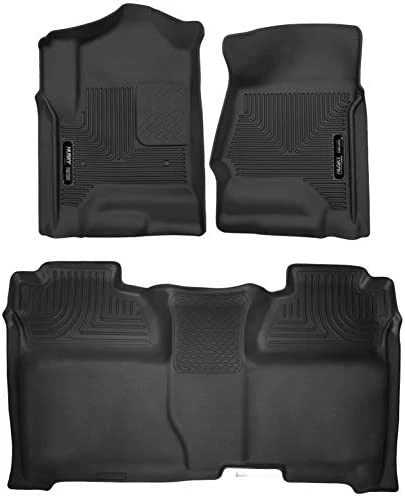 Cheapest ???? Weatherbeater Series | Front & 2nd Seat Floor Liners (Footwell Coverage) - Black | 98231 | Fits 2014-2018 Chevrolet Silverado/GMC Sierra 1500, 2015-2019 2500/3500 HD Crew Cab 3 Pc ???? 8 Cheapest ???? Weatherbeater Series | Front & 2nd Seat Floor Liners (Footwell Coverage) - Black | 98231 | Fits 2014-2018 Chevrolet Silverado/GMC Sierra 1500, 2015-2019 2500/3500 HD Crew Cab 3 Pc ???? - Image 6
