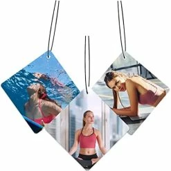 Deals ???? Personalized Car Air Freshener,YRH Custom Double Face Smell Air Fresheners With Picture,for Car,Wardrobe,Bathroom,Hanging Ornaments Shape 05 ⭐ -Car Seat Covers shop 41cH2G9TKyL. AC