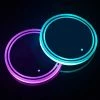 Budget ???? LED Cup Holder Lights, 2pcs LED Car Coasterss With 7 Colors Luminescent Light Cup Pad, USB Charging Cup Mat For Drink Coaster Accessories Interior Decoration Atmosphere Light ✨ -Car Seat Covers shop 41cYteUWEEL