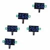 Buy ???? Pack Of 5 Three-Wire Calibratable DC 0~30V Blue Digital Mini Voltmeter Gauge Tester Mount Car Motorcycle Battery Monitor Volt Voltage Meter 0.36" Blue LED Display Panel ????