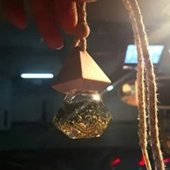 Best Sale ???? 8 Pcs Car Aromatherapy Essential Oil Scent Diffuser Hanging Perfume Bottle Car Air Freshener Auto Fragrance Decor Ornament Empty Glass Bottle With Wooden Caps ???? -Car Seat Covers shop 41dZNelAu4L