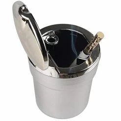 Best reviews of ???? Car Ashtray With Lid, Portable Car Cigarette Ashtray With Blue LED Light Car Cup Holder (Silver) ???? -Car Seat Covers shop 41de4TYlFrL