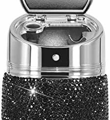 Wholesale ???? Portable Auto Car Cigarette Ashtray Ash Bling Crystal Smokeless Stand Cylinder Cup Holders,Silver ✨ 18 Wholesale ???? Portable Auto Car Cigarette Ashtray Ash Bling Crystal Smokeless Stand Cylinder Cup Holders,Silver ✨ -Car Seat Covers shop 41dsC57mibL. AC