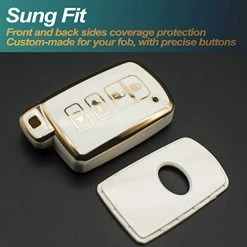 Best reviews of ???? Key Fob Cover Compatible With Toyota Avalon Camry Corolla RAV4 Sequoia Highlander Smart 4 Buttons TPU Remote Keyless Key Fob Case Protection Shell Accessories, White ???? 14 Best reviews of ???? Key Fob Cover Compatible With Toyota Avalon Camry Corolla RAV4 Sequoia Highlander Smart 4 Buttons TPU Remote Keyless Key Fob Case Protection Shell Accessories, White ???? -Car Seat Covers shop 41du7QLBd8L