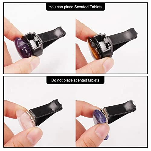 Best Pirce ???? 4 Pieces ???? Women Car Interior Air Fresheners Air Vent Clips Scents Freshener Essential Oil Fragrance Diffuser Cute For ???? Girls Automotive Vent Accessories Agate Airfreshener's Decorations ???? 5 Best Pirce ???? 4 Pieces ???? Women Car Interior Air Fresheners Air Vent Clips Scents Freshener Essential Oil Fragrance Diffuser Cute For ???? Girls Automotive Vent Accessories Agate Airfreshener's Decorations ???? - Image 3