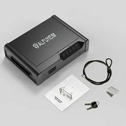 Discount ✨ Biometric Gun Safe, Smart Pistol Safe With 2 Pistol Capacity, Quick Access Firearm Safety Device And Auto-Open Lid, Gun Cabinet For Home, Car Safe Jewelry Box ???? -Car Seat Covers shop 41ePWPFzsSL