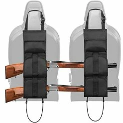 Best Sale ???? JOYTUTUS Seat Back Gun Rack, Car Gun Sling Bag,Sling Storage Organizer With Pockets For Rifle Hunting,Compatible With Pickup/Trucks/SUV And More (2 Pack) ????