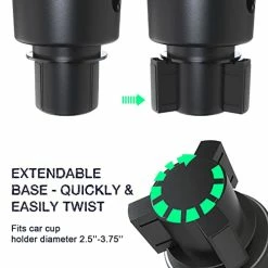 Flash Sale ???? Cup Holder Tray For Car Cup Holder Expander For Car Drink Holders Compatible With Yeti 20/26/30 Oz Hydro Flasks 32/40 Oz Nalgenes 30/32/38/48 Oz Camelbak 32/40 Oz Detachable Tray Tabl ???? -Car Seat Covers shop 41eWTFHR5VL