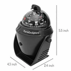 Best Pirce ???? Boat Compass Dash Mount Flush - Boating Compass Dashboard Suction - Navigation Marine Compass Boats Surface Mount - Illuminated Dashboard Compass Ship - Electronic Sea Compass Blue ✔️ -Car Seat Covers shop 41f8dwqHdYL