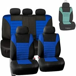 Cheapest ✨ Car Seat Covers Premium 3D Air Mesh Front Set With Gift - Universal Fit For Cars, Trucks & SUVs (Black) FB068102 ⌛ -Car Seat Covers shop 41fdz643GyL. AC
