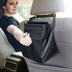 Outlet ???? Car Trash Bag (2022 Updated) | Waterproof Garbage Can For Car | Easy Mountable And Foldable Hanging Trash Can | Multipurpose Portable Trash Bin Car Accessories ????