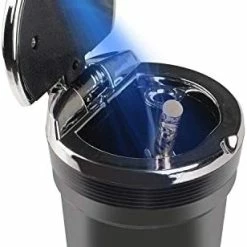 Best reviews of ???? Car Ashtray With Lid, Portable Car Cigarette Ashtray With Blue LED Light Car Cup Holder (Silver) ???? -Car Seat Covers shop 41fjzRUwu6L. AC