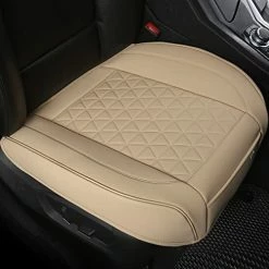 Cheap ???? Luxury Faux Leather Car Seat Cover Front Bottom Seat Cushion Cover, Anti-Slip And Wrap Around The Bottom, Fits 95% Of Vehicles - 1 Piece, Black A-triangle-b ???? -Car Seat Covers shop 41fzK36HsrL. AC