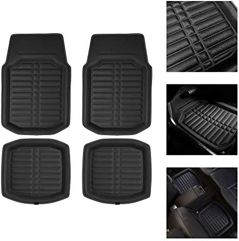 Cheap ???? Automotive Floor Mats - Red Black PU Leather Floor Mats, Deep Dish Design, Floor Mats For Cars, Universal Fit Floor Mats Full Set, Floor Mats For Most Sedan, SUV, Truck Floor Mats Solid Beige ???? 9 Cheap ???? Automotive Floor Mats - Red Black PU Leather Floor Mats, Deep Dish Design, Floor Mats For Cars, Universal Fit Floor Mats Full Set, Floor Mats For Most Sedan, SUV, Truck Floor Mats Solid Beige ???? - Image 7
