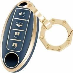 Best deal ???? For Nissan Key Fob Cover Car Key Case Shell With Keychain Fit Nissan Altima Maxima Murano Rogue Sentra 370z Pathfinder 5-blue ⌛ -Car Seat Covers shop 41gTwCTdexL. AC