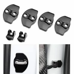 Cheapest ✔️ 4PCS Door Stopper Covers Compatible With Tesla Model 3/Y Stainless Steel Car Door Lock Cover Door Guard Lock For Tesla Accessories ???? 15 Cheapest ✔️ 4PCS Door Stopper Covers Compatible With Tesla Model 3/Y Stainless Steel Car Door Lock Cover Door Guard Lock For Tesla Accessories ???? -Car Seat Covers shop 41gzVt5w6DL