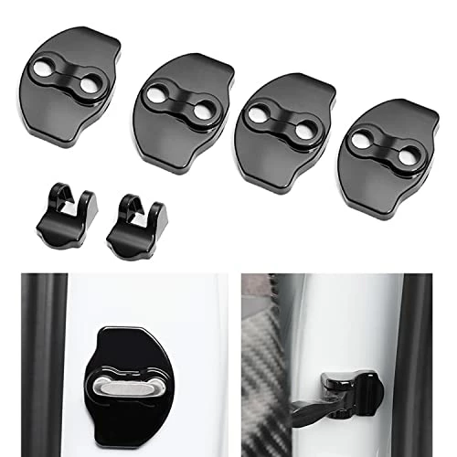 Cheapest ✔️ 4PCS Door Stopper Covers Compatible With Tesla Model 3/Y Stainless Steel Car Door Lock Cover Door Guard Lock For Tesla Accessories ???? 9 Cheapest ✔️ 4PCS Door Stopper Covers Compatible With Tesla Model 3/Y Stainless Steel Car Door Lock Cover Door Guard Lock For Tesla Accessories ???? - Image 7