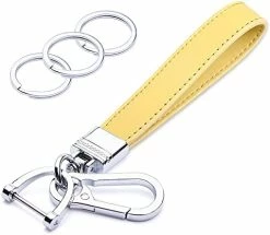 Flash Sale ✨ Genuine Leather Car Keychain, Universal Heavy Duty Key Fob Keychain Leather Key Chain Holder With 3 Keyrings And 1 Screwdriver For Men And ???? Women - Black ???? 22 Flash Sale ✨ Genuine Leather Car Keychain, Universal Heavy Duty Key Fob Keychain Leather Key Chain Holder With 3 Keyrings And 1 Screwdriver For Men And ???? Women - Black ???? -Car Seat Covers shop 41h1gBaux7L. AC