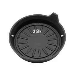 New ???? Car Coasters For Cup Holders, Silicone Cup Holder Coasters, Universal Vehicle Coasters, Set Of 4 Pack, 3-1/8" Diameter (Black) ⌛ -Car Seat Covers shop 41hO2RdTz2L