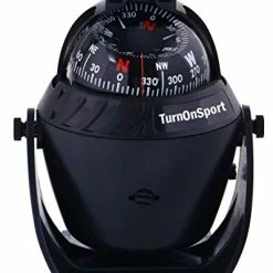 Best Pirce ???? Boat Compass Dash Mount Flush - Boating Compass Dashboard Suction - Navigation Marine Compass Boats Surface Mount - Illuminated Dashboard Compass Ship - Electronic Sea Compass Blue ✔️