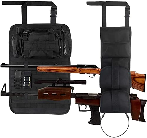 Budget ???? FURYENGRAVER Tactical Seat Back Gun Rack With Molle Panel Vehicle Gun Holder Outdoors & Tactical Bag & 5 Velcros ✔️ 8 Budget ???? FURYENGRAVER Tactical Seat Back Gun Rack With Molle Panel Vehicle Gun Holder Outdoors & Tactical Bag & 5 Velcros ✔️ - Image 6