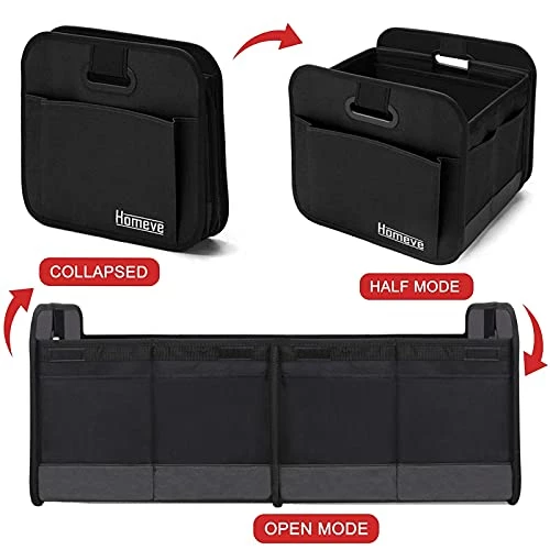 Best deal ⭐ Trunk Organizer For Car, Car Storage, Reinforced Handles, Collapsible Multi-Compartment Car Organizers Foldable And Waterproof, 600D Oxford Polyester, Suitable For Any Car, SUV, Mini-Van, Black ???? 4 Best deal ⭐ Trunk Organizer For Car, Car Storage, Reinforced Handles, Collapsible Multi-Compartment Car Organizers Foldable And Waterproof, 600D Oxford Polyester, Suitable For Any Car, SUV, Mini-Van, Black ???? - Image 2