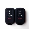 New ???? Silicone Key Fob Cover For Honda Accord Civic CR-V CRV Pilot Passport Insight EX EX-L Touring | Car Accessory | Key Protection Case - 2 Pcs (Black) ???? -Car Seat Covers shop 41ivUIJubBL