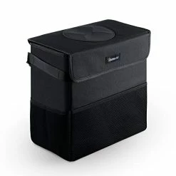 Cheapest ???? Car Trash Can With Lid And Storage Pockets, Leak-Proof Waterproof Car Garbage Can Large Opening, Multipurpose Folding Trash Bin For Ca ???? -Car Seat Covers shop 41iznvX8gzL