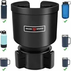 Cheapest ???? Upgraded Car Cup Holder Expander Adapter With Offset Adjustable Base, Compatible With Yeti 14/24/36/46oz Ramblers, Hydro Flasks 32/40oz, Other Large Bottles Mugs In 3.4"-4.0" ???? -Car Seat Covers shop 41j M5Bpj0L. AC
