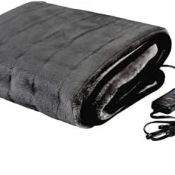 Buy ✨ Heated Car Blanket, 12v Heated Blanket For Car Electric Blanket 12v Washable 3 Heat Settings Auto Shutoff 55" X 40" - Grey Blue ???? -Car Seat Covers shop 41j9ttoHILL. AC