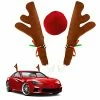 Outlet ???? FULLIVE Car Reindeer Antlers Nose, ❄ Christmas Window Roof-Top & Grill Rudolph Reindeer Kit Auto Jingle Bell Car Costume Holiday Decoration For Car SUV Van, Easy To Install ⭐ -Car Seat Covers shop 41jOPA39HyL