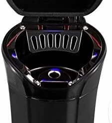 Best deal ???? EJiasu Car Ashtray, Car Ashtray Lighter Set Detachable, Car Ashtray With Lid Blue LED Light Indicator For Car, Home, Office And Travel Red Ashtray ???? -Car Seat Covers shop 41k3MxSkMIL. AC