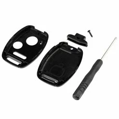 Best Sale ???? USA Remote CUTTING NOT REQUIRED - Key Fob Keyless Entry Remote Shell Case & Pad Fits Honda Accord/Civic/CR-V/Fit/Odyssey/Pilot/Ridgeline/CR-Z ⌛