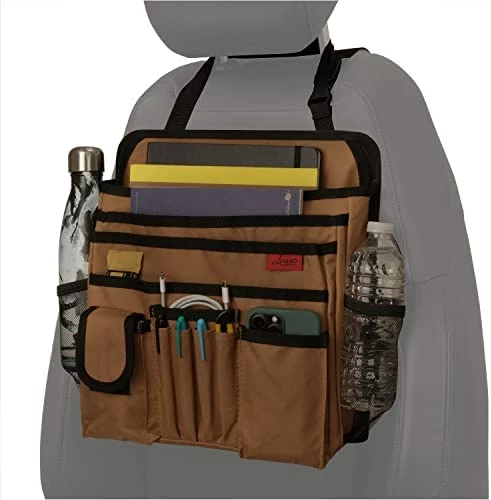 Promo ???? Car Organizer For Front Seat Or Car Seat, Ultra-Durable, One-Size-Fits-All Car Storage Organizers, Keeps Supplies Secure & Upright, Premium Car Seat Organizer For Kids & Adults (Black) ???? 12 Promo ???? Car Organizer For Front Seat Or Car Seat, Ultra-Durable, One-Size-Fits-All Car Storage Organizers, Keeps Supplies Secure & Upright, Premium Car Seat Organizer For Kids & Adults (Black) ???? - Image 10