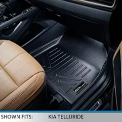 Promo ⌛ SMARTLINER All Weather Custom Fit Black 3 Row Floor Mat Liner Set Compatible With 2020-2023 Kia Telluride With 2nd Bucket Seats Without Center Console ???? 10 Promo ⌛ SMARTLINER All Weather Custom Fit Black 3 Row Floor Mat Liner Set Compatible With 2020-2023 Kia Telluride With 2nd Bucket Seats Without Center Console ???? -Car Seat Covers shop 41kzwWvnG1L