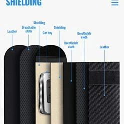 Wholesale ⭐ Lanpard Faraday Bag For Key Fob(2 Pack), Faraday Cage Protector, Car RFID Signal Blocking Key Fob Protector, Double-Layers Of Shielding Carbon Fiber Material Anti-Theft Faraday Pouch ???? -Car Seat Covers shop 41lMSwrw2mL