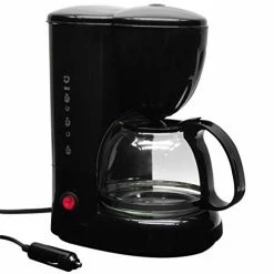Outlet ???? RPSC785 12-Volt Coffee Maker With Glass Carafe Reusable Filter 20oz Capacity ✨