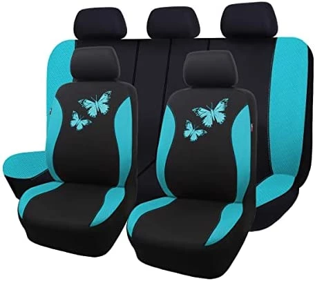 Cheap ???? Utterfly Car Seat Covers Ful Set Fashion Universal Lady ???? Woman Female Rear Bench Split Colorized (Full Set, Red) ???? 11 Cheap ???? Utterfly Car Seat Covers Ful Set Fashion Universal Lady ???? Woman Female Rear Bench Split Colorized (Full Set, Red) ???? - Image 9