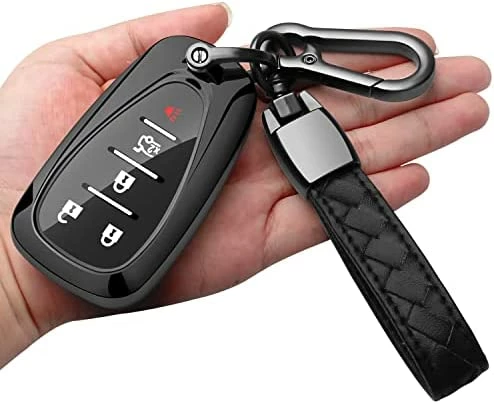Best Pirce ⭐ For Chevrolet Key Fob Cover With Keychain Full Protection Key Shell Case Compatible With Chevrolet 2017-2021 Chevy Malibu Camaro Cruze Traverse Sonic Volt Bolt Equinox-Black ???? 8 Best Pirce ⭐ For Chevrolet Key Fob Cover With Keychain Full Protection Key Shell Case Compatible With Chevrolet 2017-2021 Chevy Malibu Camaro Cruze Traverse Sonic Volt Bolt Equinox-Black ???? - Image 6