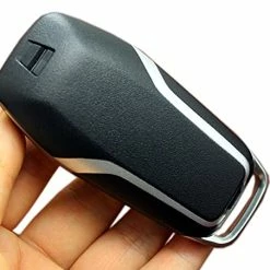 Coupon ???? Replacement Keyless Entry Remote Smart Key Fob Shell Case Fit For Ford F150 Fusion Explorer Mustang Lincoln MKZ MKC 5 Buttons Button Pad Cover (Black, 5 Buttons) ❤️ -Car Seat Covers shop 41n8B5TWP9S