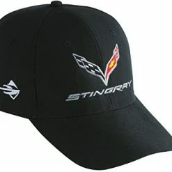 Wholesale ???? West Coast Corvette - C7 Corvette Embroidered Performance Hat Black ????