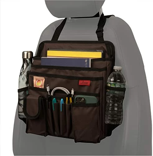 Promo ???? Car Organizer For Front Seat Or Car Seat, Ultra-Durable, One-Size-Fits-All Car Storage Organizers, Keeps Supplies Secure & Upright, Premium Car Seat Organizer For Kids & Adults (Black) ???? 10 Promo ???? Car Organizer For Front Seat Or Car Seat, Ultra-Durable, One-Size-Fits-All Car Storage Organizers, Keeps Supplies Secure & Upright, Premium Car Seat Organizer For Kids & Adults (Black) ???? - Image 8