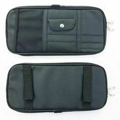 Promo ???? Da By Car Sun Visor Organizer Auto Car Visor Pocket And Interior Accessories Car Truck Visor Storage Pouch Holder With Multi-Pocket Net Zippers(Black) ???? -Car Seat Covers shop 41nlz78R6jL