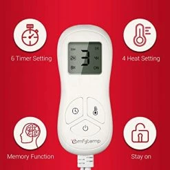 Deals ???? Mini Car Electric Blanket, 20 X 24inch Comfytemp 12V 24V Electric Travel Throw With 4 Heat Levels, 5 Auto-Off & Stay On, Memory Function For Cars, Trucks And RV, Winter Travel - Machine Washabl ???? -Car Seat Covers shop 41nwYhvP3FL